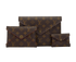 Louis Vuitton Kirigami Pochette Bag, &pound;495, Accessories, Brown, Canvas, Front view